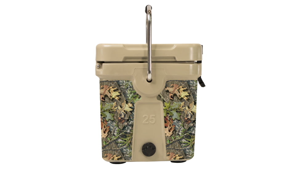 Mammoth Coolers Mossy Oak Obsession Wrapped Cruiser 25 Cooler, Tan, MC25T-MO-OB-DW