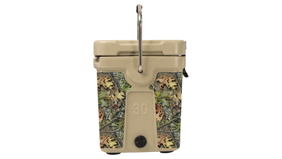 Mammoth Coolers Mossy Oak Obsession Wrapped Cruiser 30 Cooler, Tan, MC30T-MO-OB-DW
