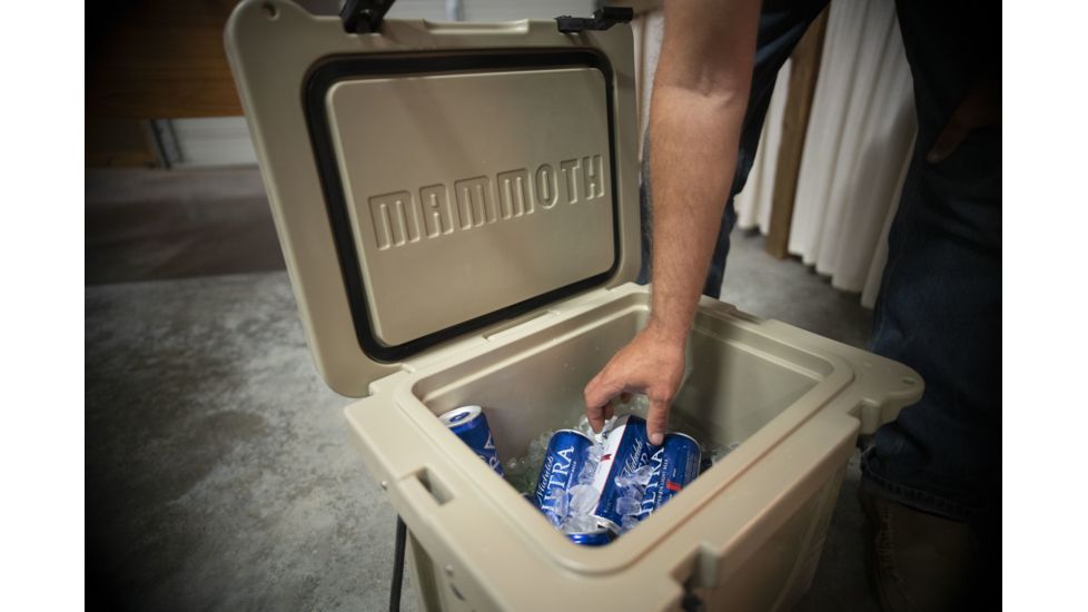 Mammoth Coolers Ranger Cooler 25, Tan, MR25T