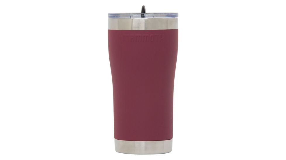 Mammoth Coolers Tumbler 20oz w/ Lid, Dark Maroon, MS20ROV-505