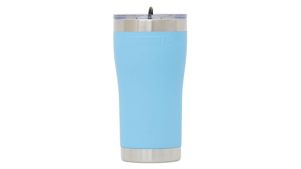 Mammoth Coolers Tumbler 20oz w/ Lid, Light Blue, MS20ROV-292