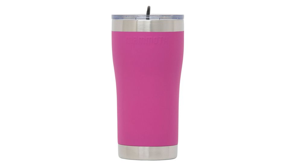 Mammoth Coolers Tumbler 20oz w/ Lid, Pink, MS20ROV-232