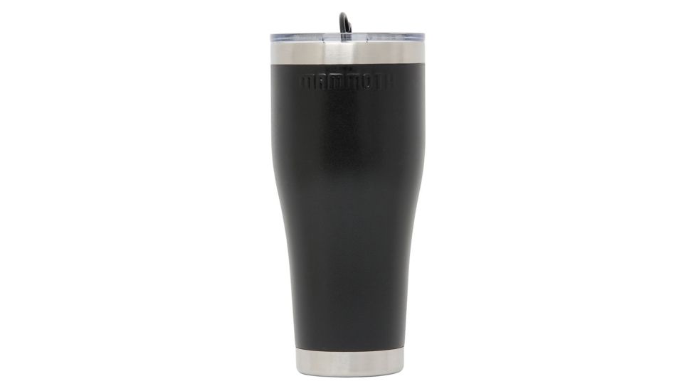 Mammoth Coolers Tumbler 30oz w/ Lid, Black, MS30ROV-BLK