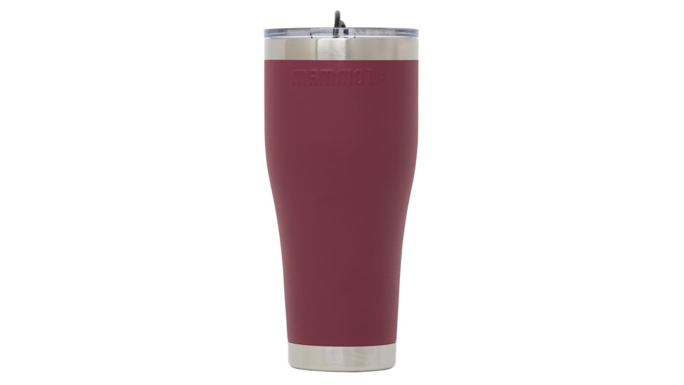 Mammoth Coolers Tumbler 30oz w/ Lid, Dark Maroon, MS30ROV-505