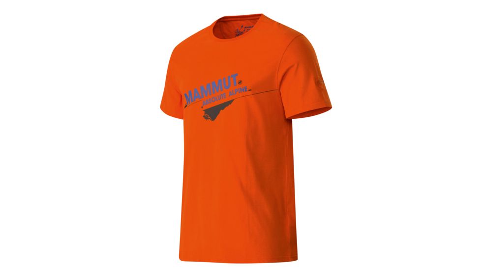 Mammut 150 Peaks T-Shirt - Men's-Orange-Small
