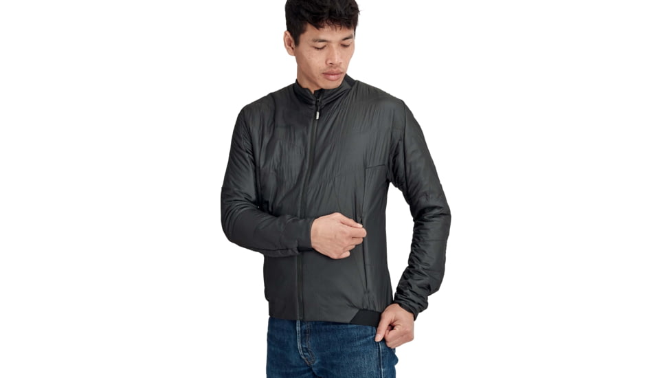 Mammut 3850 Insulated Bomber Jacket - Mens, Black/Black, Small, 1013-00780-0052-113