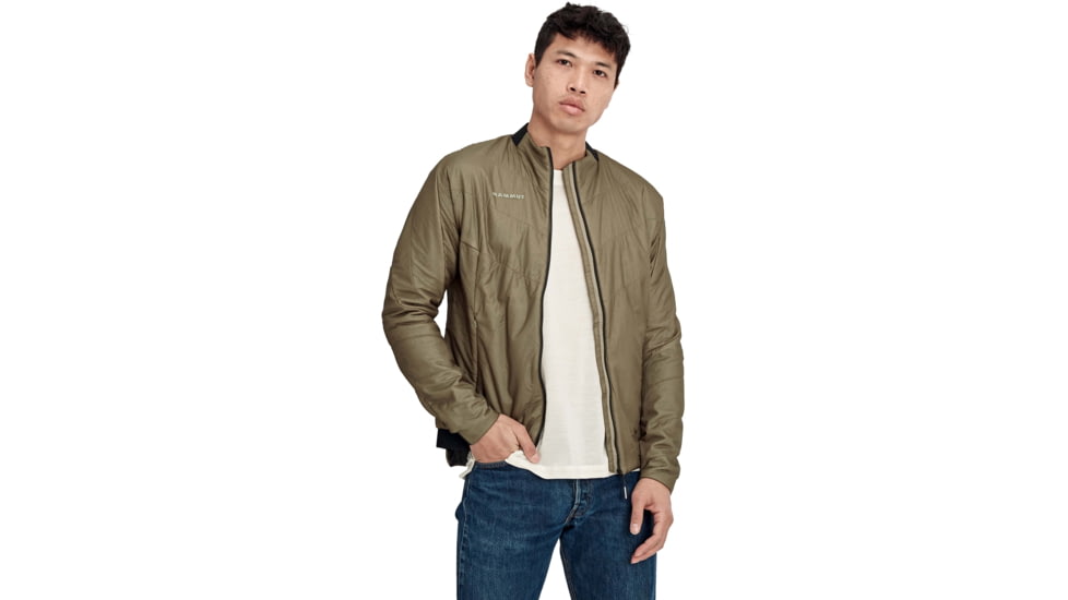 Mammut 3850 Insulated Bomber Jacket - Mens, Tin, Extra Large, 1013-00780-00384-116