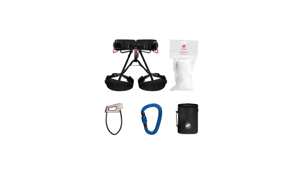 Mammut 4 Slide Climbing Package, Neutral, Extra Small/Medium, 2020-01080-9001-120