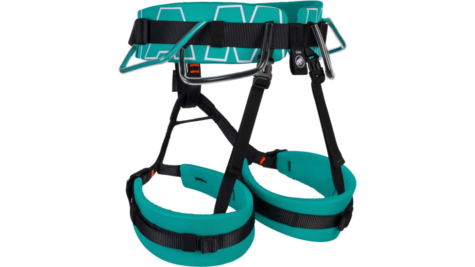 Mammut 4 Slide Harness, Dark Ceramic, Extra Small/Medium, 2020-01020-50380-120