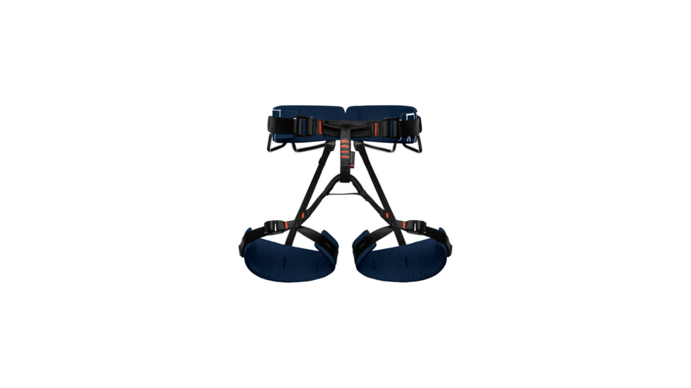 Mammut 4 Slide Harness, Marine, Medium/Extra Large, 2020-01020-5118-125
