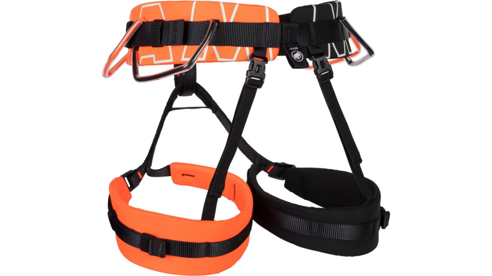 Mammut 4 Slide Harness, Vibrant Orange, Extra Small/Medium, 2020-01020-2238-120