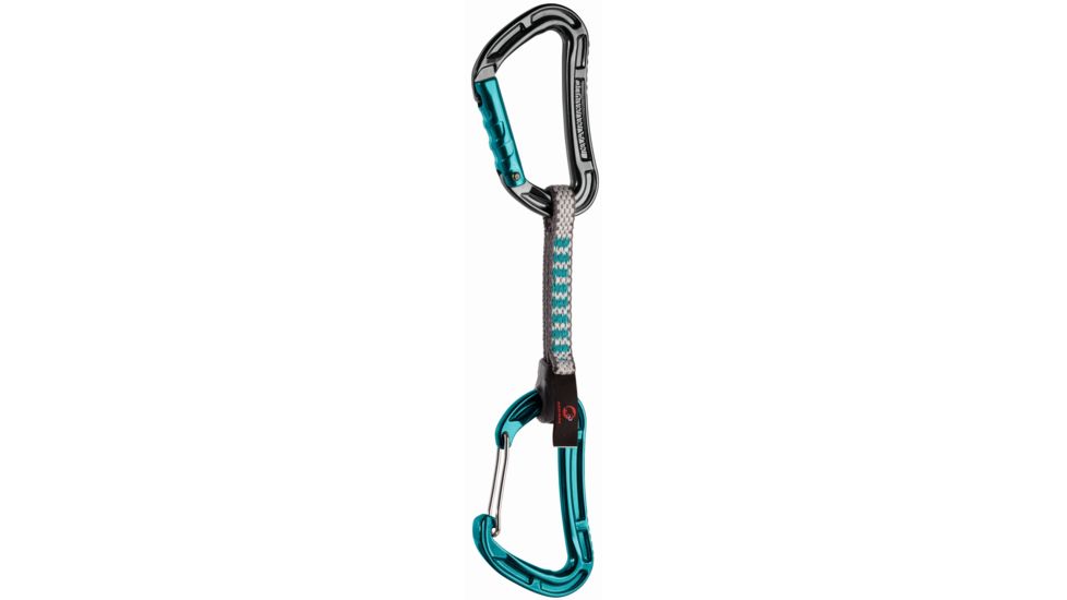 5er Pack Bionic Express Set Quickdraws-Basalt/Aqua-Straight Gate/Wire Gate-10 cm