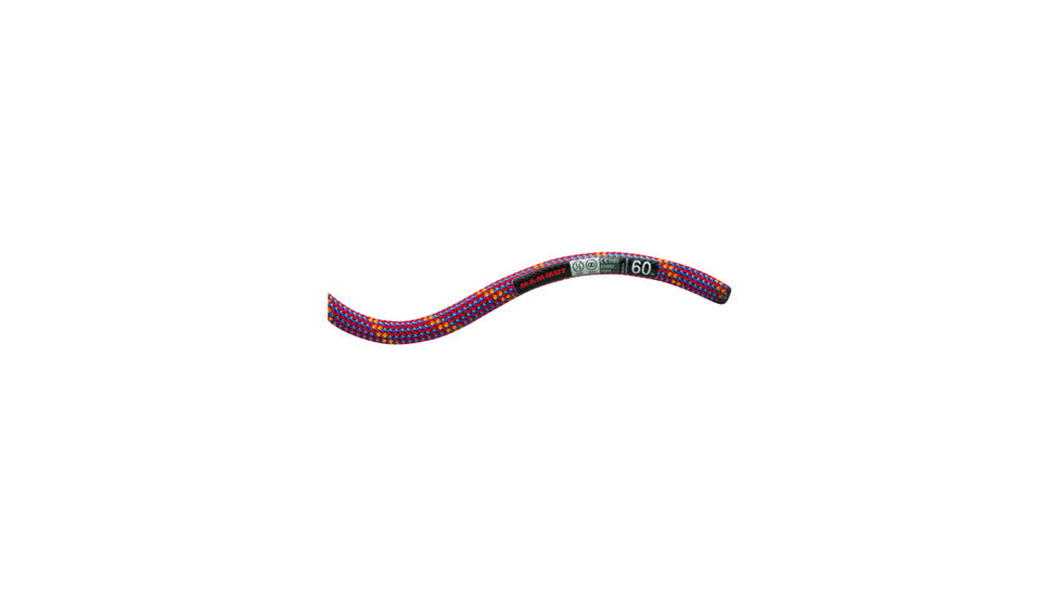 Mammut 8.5 Genesis Dry Climbing Rope-Fire/Ocean-60 m