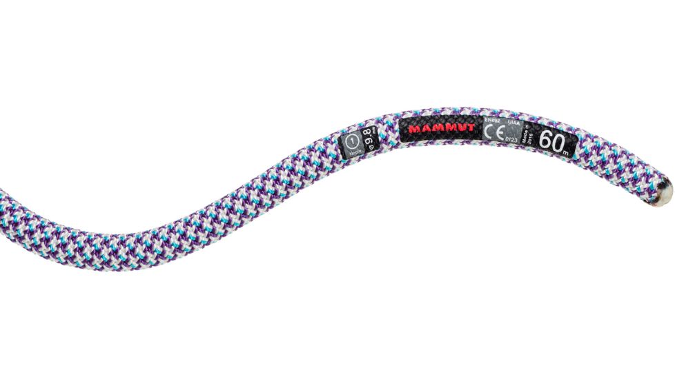 Mammut 9.8 Eternity Classic Standard Dynamic Rope, Violet-White, 40 m, 2010-02242-01199-1040