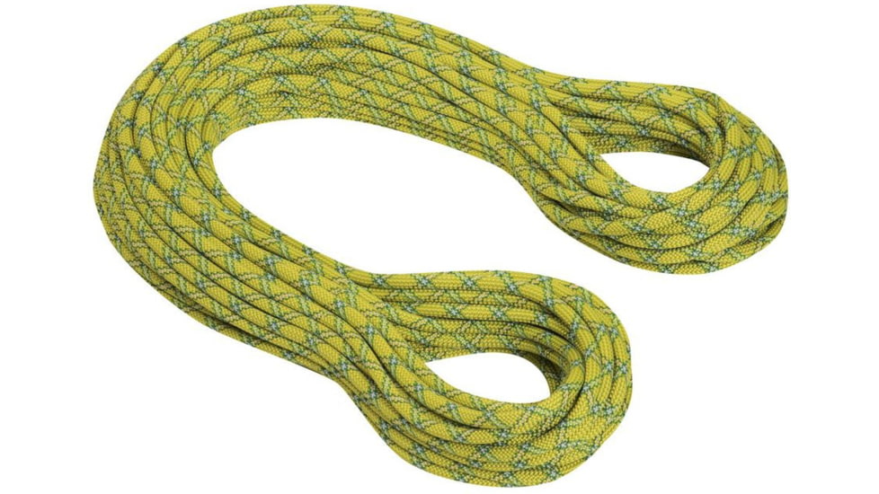 Mammut 9.8 Eternity Protect Climbing Rope-Pappel/Yellow-70 m