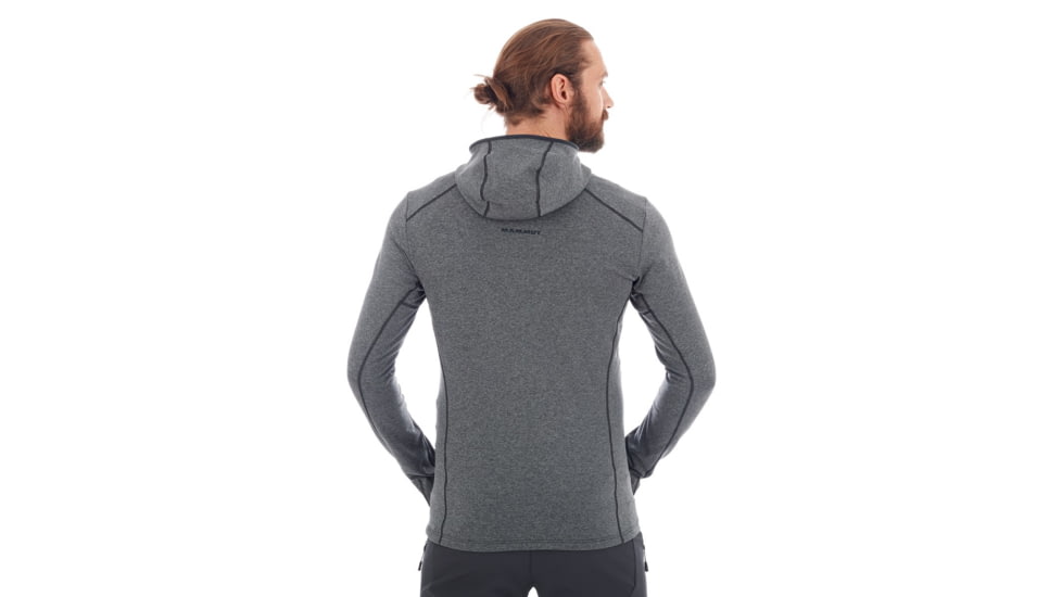 Mammut Aconcagua Light Midlayer Hooded Jacket - Mens, Black, 1014-00691-0001-118