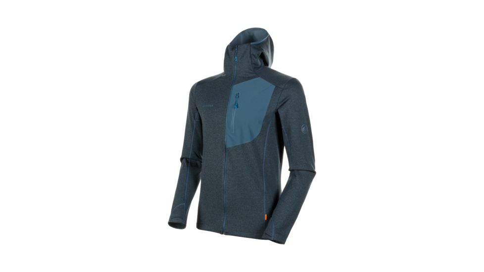 Mammut Aconcagua Light Midlayer Hooded Jacket - Mens, Wing Teal, Small, 1014-00691-50227-113
