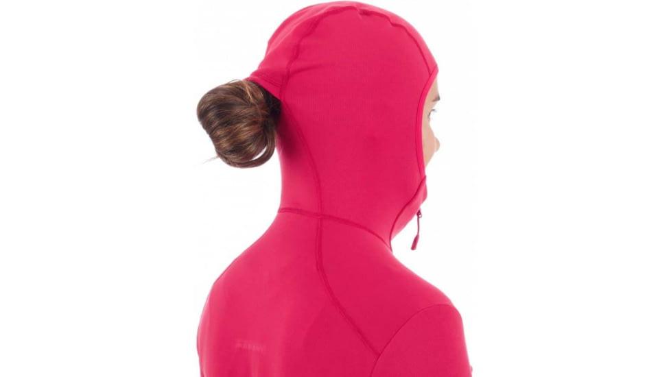 Mammut Aconcagua Light Midlayer Hooded Jacket - Womens, Dragon Fruit, Large, 1014-00701-3547-115