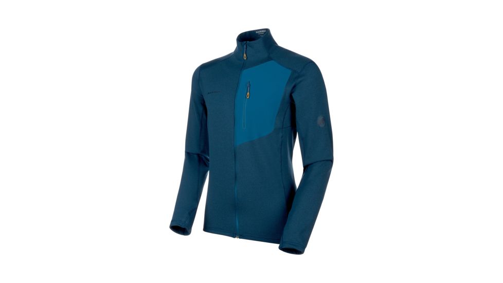 Mammut Aconcagua Light Midlayer Jacket - Mens, Poseidon Melange, Medium, 1014-00032-50135-114