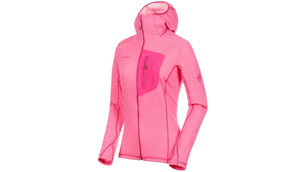 Mammut Aconcagua Light ML Hooded Jacket, Pink Melange, XL, 1014-00700-6346-116