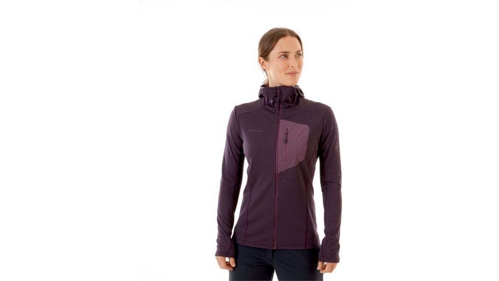 Mammut Aconcagua Light ML Hooded Jacket - Womens, Galaxy Melange, Small, 1014-00700-50119-113