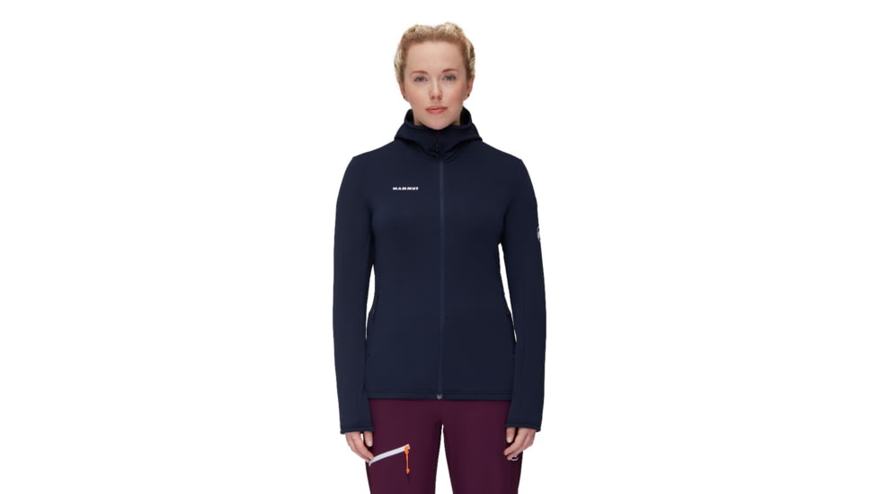 Mammut Aconcagua Light ML Hooded Jacket - Womens, Marine, Large, 1014-04410-5118-115