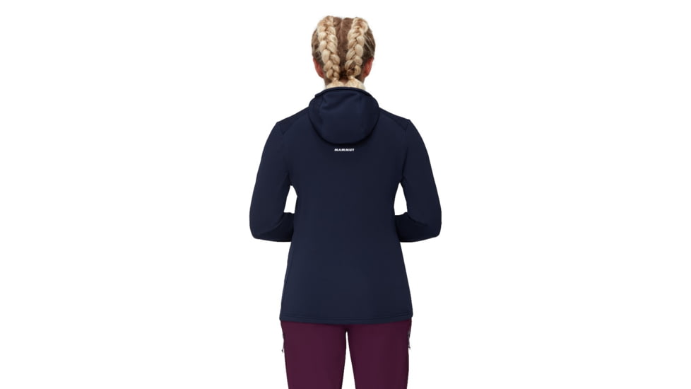 Mammut Aconcagua Light ML Hooded Jacket - Womens, Marine, Large, 1014-04410-5118-115