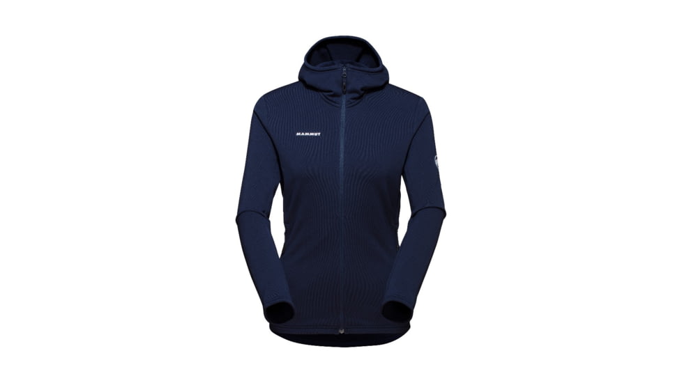 Mammut Aconcagua Light ML Hooded Jacket - Womens, Marine, Large, 1014-04410-5118-115