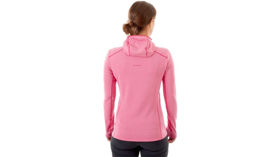 Mammut Aconcagua Light ML Hooded Jacket - Womens, Pink Melange, Small, 1014-00700-6346-113