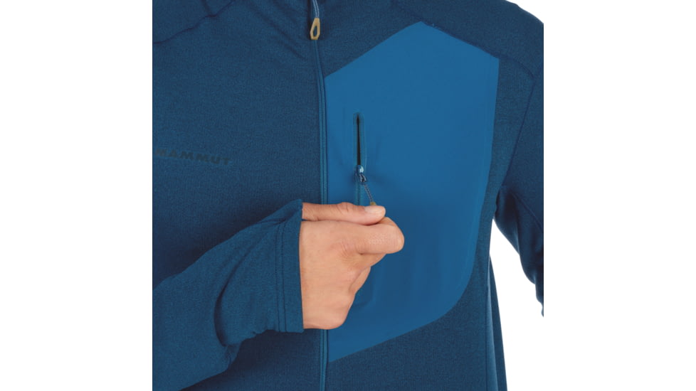 Mammut Aconcagua Light ML Jacket, Poseidon Melange, XL, 1014-00032-50135-116