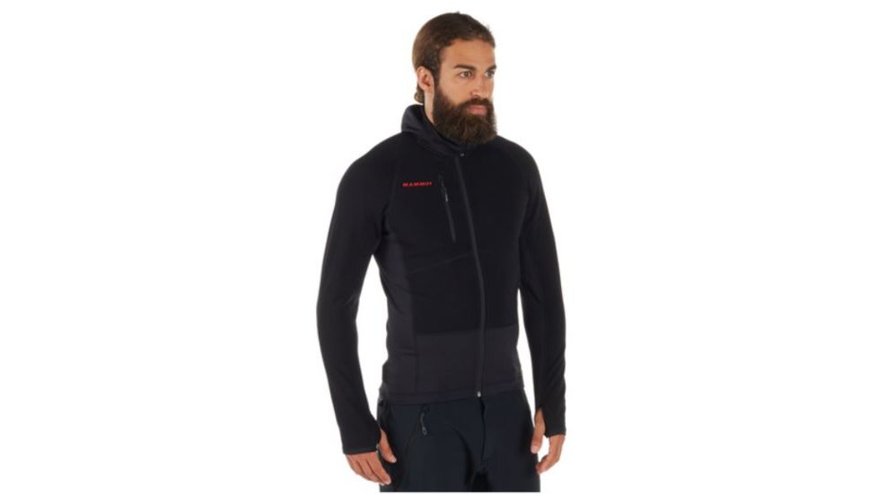 Mammut Aconcagua Pro ML Hooded Jacket, Black, Extra Large, 1014-18241-0001-116