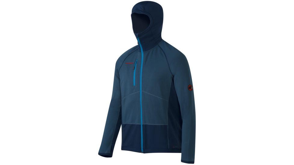 Mammut Aconcagua Pro ML Hooded Jacket - Men's-Orion/Marine-X-Large