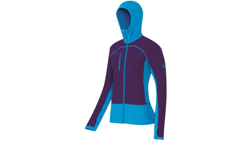 Mammut Aconcagua Pro ML Hooded Jacket - Women's-Velvet/Atlantic-Medium