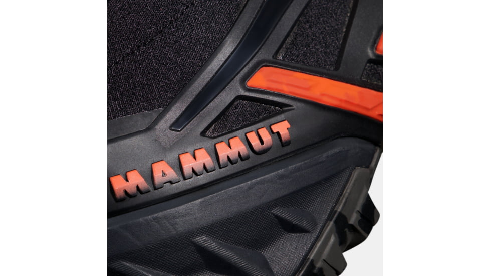 Mammut Aegility Pro Mid DT - Mens, Black/Vibrant Orange, 9, 3030-04570-00533-1090