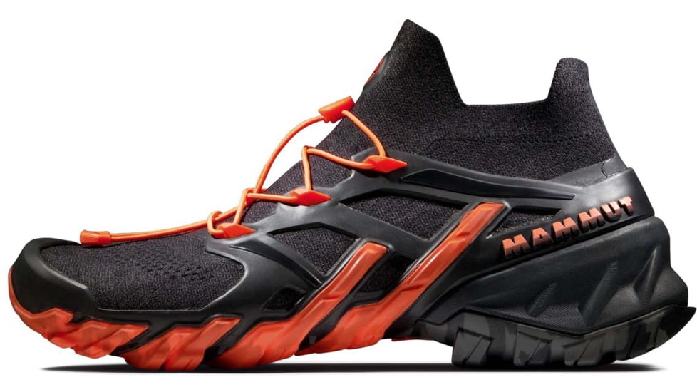 Mammut Aegility Pro Mid DT - Mens, Black/Vibrant Orange, 9, 3030-04570-00533-1090