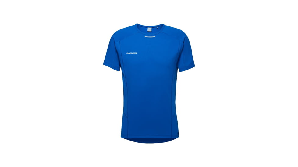 Mammut Aenergy FL T-Shirts - Mens, Azurit, Small, 1017-05000-50381-113