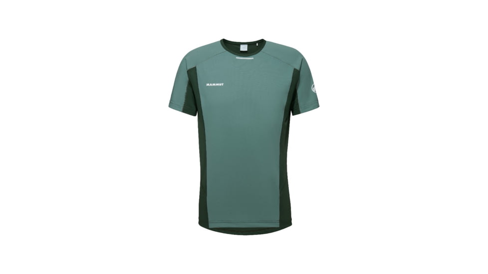 Mammut Aenergy FL T-Shirts - Mens, Dark Jade Woods, Small, 1017-05000-40239-113
