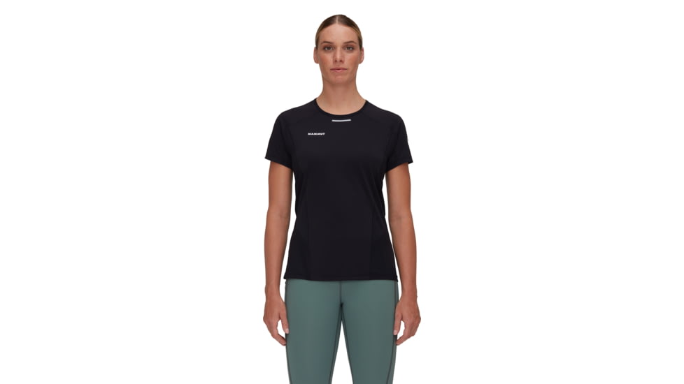 Mammut Aenergy FL T-Shirts - Womens, Black, L, 1017-05020-0001-115