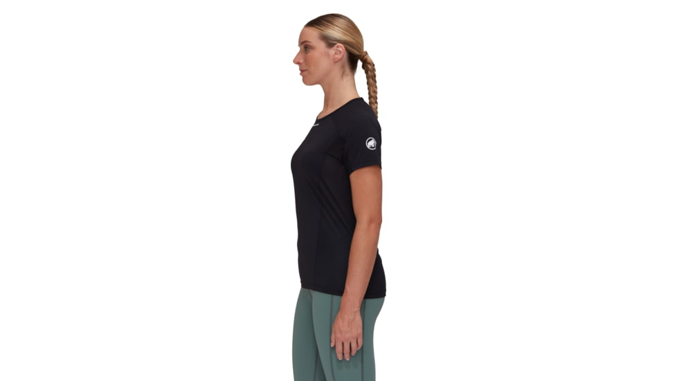 Mammut Aenergy FL T-Shirts - Womens, Black, L, 1017-05020-0001-115