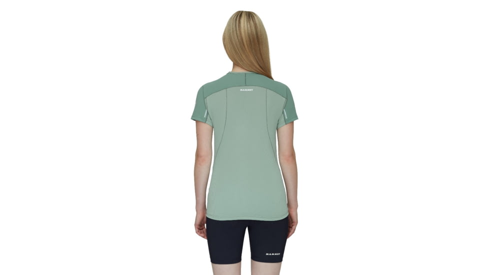 Mammut Aenergy FL T-Shirts - Womens, Dark Jade Jade, Small, 1017-05020-40238-113