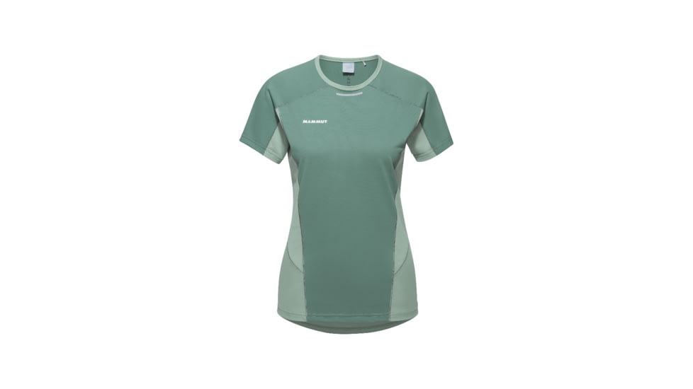 Mammut Aenergy FL T-Shirts - Womens, Dark Jade Jade, Small, 1017-05020-40238-113