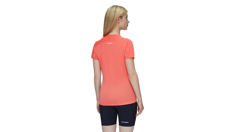 Mammut Aenergy FL T-Shirts - Womens, Salmon, Large, 1017-05020-3745-115