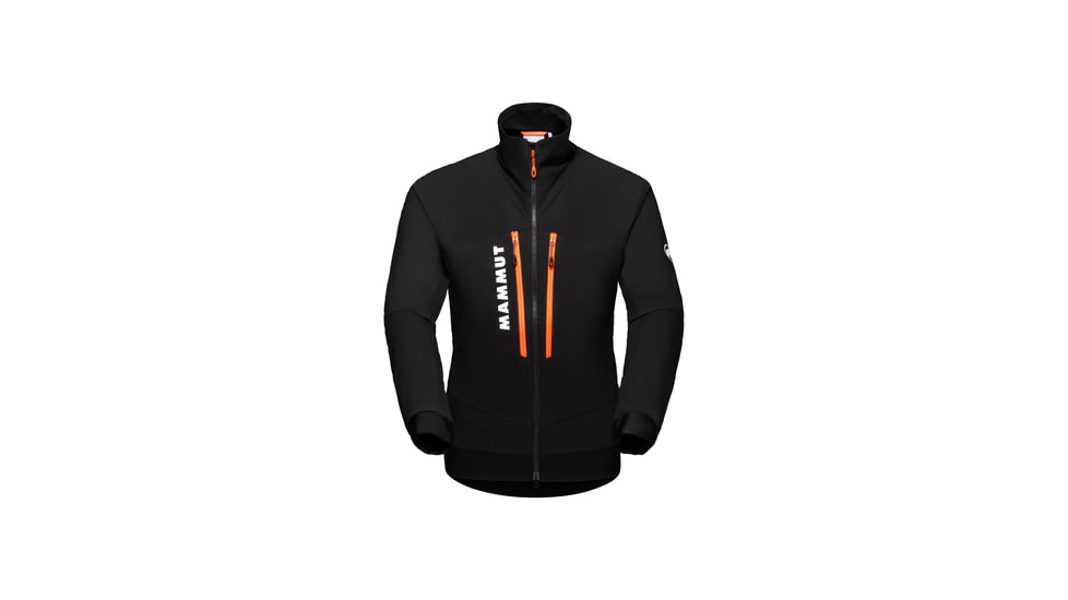 Mammut Aenergy IN Hybrid Jacket - Mens, Black/Vibrant Orange, Small, 1013-02580-00533-113