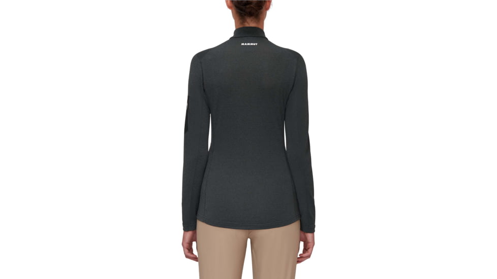 Mammut Aenergy Light ML Half Zip Pull Top - Womens, Black/Phantom, Small, 1014-03790-00189-113