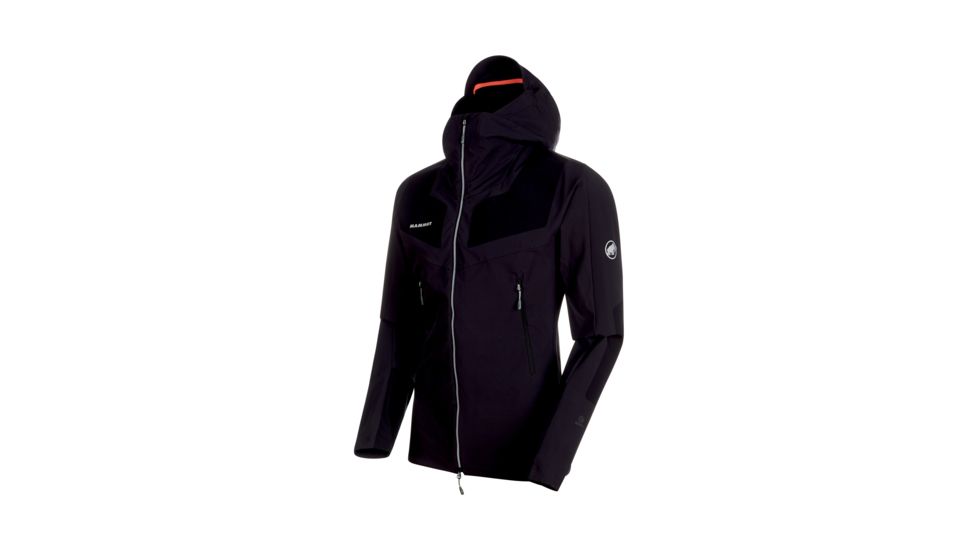 Mammut Aenergy Pro Softshell Hooded Jacket - Mens, Black, Small, 1011-00730-0001-113