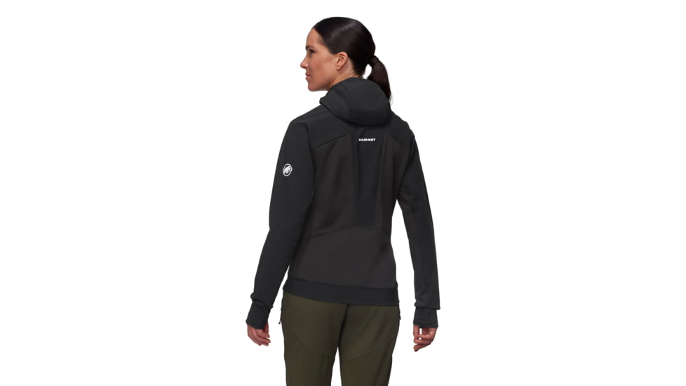 Mammut Aenergy SO Hybrid Hooded Jacket - Womens, Black, XS, 1011-01930-0001-112