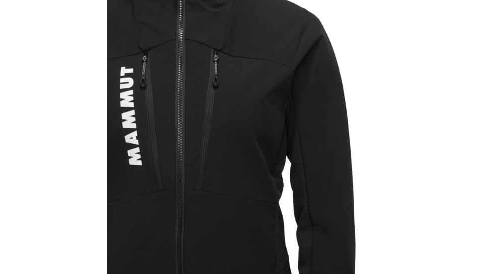 Mammut Aenergy SO Hybrid Hooded Jacket - Womens, Black, XS, 1011-01930-0001-112