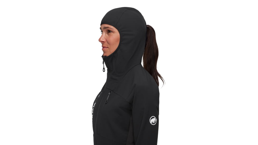 Mammut Aenergy SO Hybrid Hooded Jacket - Womens, Black, XS, 1011-01930-0001-112