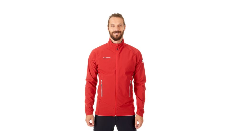 Mammut Aenergy Softshell Jacket - Mens, Magma-Dark Magma, S, 1011-18551-3468-113