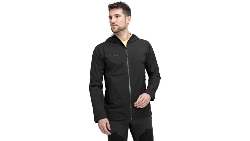 Mammut Albula Hooded Jacket - Mens, Black, Extra Large, 1010-27800-0001-116